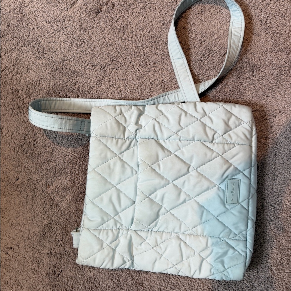 Vera Bradley cross body Quilted Cream Crossbody Bag and wallet